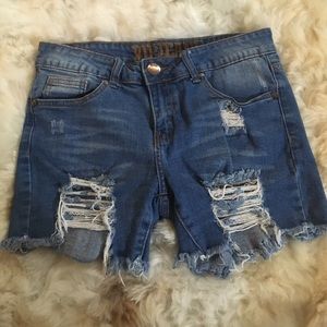 VIP Jeans Blue Denim Shorts